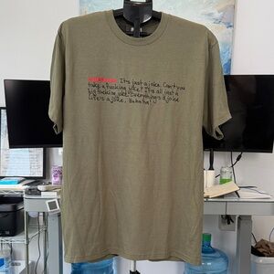 Supreme Khaki Graphic Tee